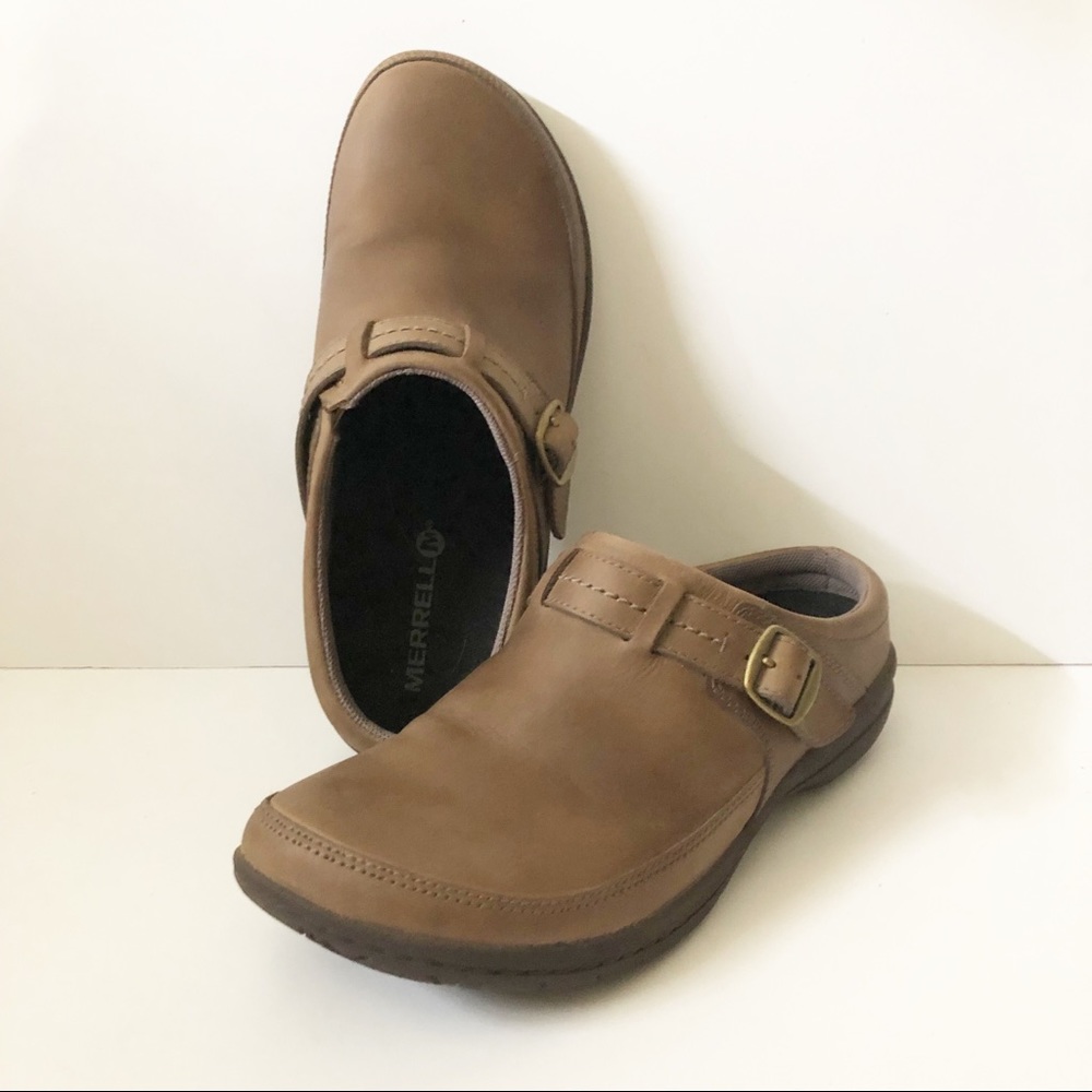 Merrell Encore Kassie Buckle Leather clog